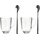 LEONARDO Latte-Macchiato-Set Napoli 4tlg. Glas Transparent Klar
