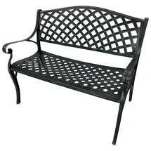 FRG Gartenbank 2-sitzer 105 x 84 x 105 cm Grau