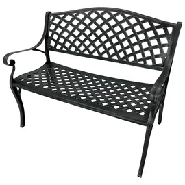 FRG Gartenbank 2-sitzer 105 x 84 x 105 cm Grau