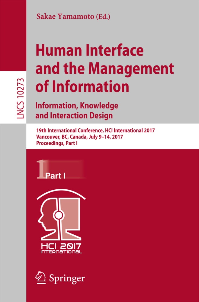 Human Interface and the Management of Information: Information Knowledge and Interaction Design