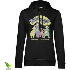Teletubbies Time Fore Girly Hoodie Schwarz 34
