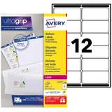 Avery Zweckform AVERY Etiquette d'adresse, 99,1 x 42,3 mm, blanc