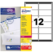 Avery Zweckform AVERY Etiquette d'adresse, 99,1 x 42,3 mm, blanc