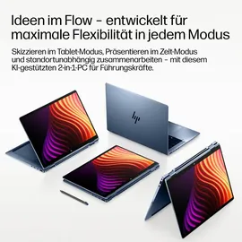 HP EliteBook X Flip G2i 14" Intel Core Ultra 7 356H 32 GB RAM 1 TB SSD Win11 Pro DL9W9ET