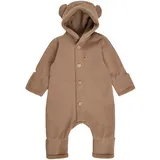 Sterntaler Overall mit Ohren Plüschfutter, beige, 56