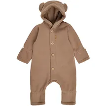 Sterntaler Overall mit Ohren Plüschfutter, beige, 56