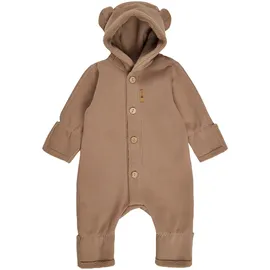 Sterntaler Overall mit Ohren Plüschfutter, beige, 56
