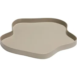 Pond Dekoratives Tablett sandfarbig