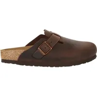 Birkenstock - Boston SFB Oiled Leather - Sandalen Gr 36 - Regular braun