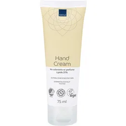 Abena Handcreme 21% Fettgehalt Unparfümiert 75 ml, 12 Stück