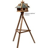 Dobar Vogelhaus-Ständer mit 3 Standbeinen 76 x 65 x 108 cm