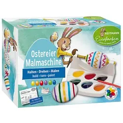 HEITMANN Eierfarben Malmaschine-Set Eierfarben farbsortiert