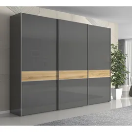 OTTO home Schwebetürenschrank Onyx 272 x 224 x 61 cm Grau