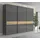OTTO home Schwebetürenschrank Onyx 272 x 224 x 61 cm Grau