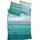 Traumschlaf Teri Gestreift Blau 155 x 220 cm + 80 x 80 cm