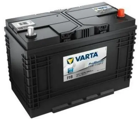 ProMotive Heavy Duty I18 Starterbatterie mit Ca/Ca-Technologie, gefüllt und geladen, wartungsfrei - VARTA