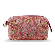 Pip Studio Cooper Cosmetic Purse Medium Jabali Red 22.5x9.5x15cm