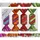 Holly & Jolly 4 Christbaumschmuck Bonbons 10,5cm Kunststoff Christbaumkugeln Glitzer Weihnachtskugeln Weihnachtsbaumkugeln Weihnachtsdeko Deko Bruchsicher Bunt