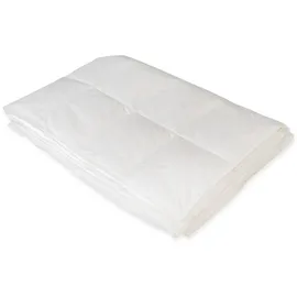 Traumschloss Sommernachtstraum Exclusiv Daunenbettdecke leicht in weiß | Gr.: 200x200 cm