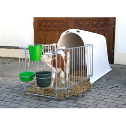 KERBL CalfHouse Master Plus, Kälberiglu mit leichter Umzäunung