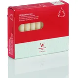 Wiedemann Baumkerzen 20 St. Silber 96x13 mm