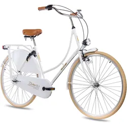 KCP Van Holland City Damen Fahrrad 28 Zoll Citybike Hollandrad mit 3 Gängen Cityrad Stadtrad 165 - 175 cm