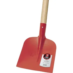Ideal-Holsteiner IDEALSPATEN Sandschaufel Ruhr-Brilliant Größe 2,3/4 (rot mit Langstiel)