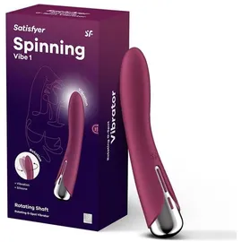 Satisfyer Spinning Vibe 1 G-Spot Vibrator, - Red