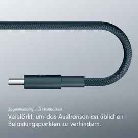Apple Beats USB-C zu USB-C gewebtes Kabel 1.5 m Nitro Navy