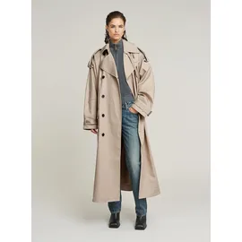 G-Star Macro Balloon Trenchcoat - Beige - Damen, - M