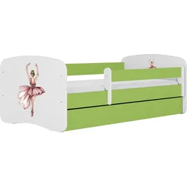 raumhirsch furniture Kinderbett Raumhirsch 80 x 180 cm Holzwerkstoff grün
