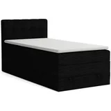 Deine Möbel 24 JUNG 90 x 200 cm H3 Beige/Grau/Schwarz