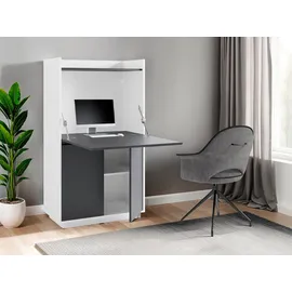 byLIVING Sekretär Hannes Breite 80 cm schwarz