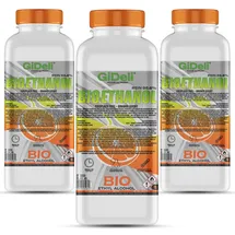 gideli Ethanol 3 x 1 l Orangenduft 96,6%