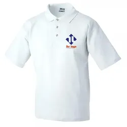 Basic Polo individuell bedruckt Textstempel