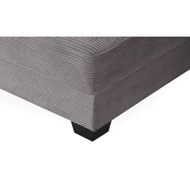 ed exciting design Ecksofa beidseitig montierbar Angelina klein ¦ braun ¦ Maße (cm): B: 255 H: 92 T: 185.0