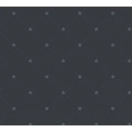Michalsky Living Tapete mit Sternen Change is good Sterntapete Stylish Stars Vliestapete schwarz leicht glänzend glatt 379852