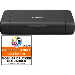 Canon PIXMA TR150 mobiler Tintenstrahldrucker ohne Akku