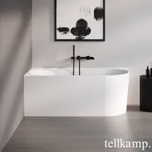 Tellkamp Calmante Eckbadewanne 155 x 80 cm (0100-225-00-A/WMWM)