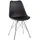 Actona Esszimmerstuhl Eris Kunstleder schwarz 4er Set