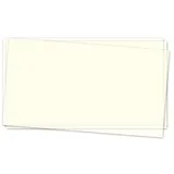 NEU Transparentpapier Extrastark 115g/qm, 50 x 61 cm, 1 Bogen, Creme