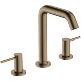 Hansgrohe Tecturis S 3-Loch Waschtischarmatur 150 mit Push-Open Ablaufgarnitur