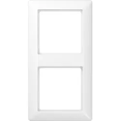Jung Rahmen 2-fach aws waage/senkrecht AS 582 WW