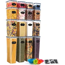 yashe Frischhaltedose transparent 16-teilig