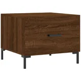 vidaXL Couchtisch Braun Eichen-Optik 50x50x40 cm Holzwerkstoff