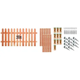 Tetzner & Jentzsch Zaun & JENTZSCH "Austin 8, (Set), 10 Elemente, LxH: 1899x80 cm