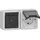 Gira Steckdose 1-fach IP44 Grau