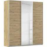 OTTO home Schwebetürenschrank CORTONA 203 x 229 x 62 cm Braun
