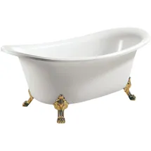 aea Freistehende Badewanne Oval 78 x 72 x 160 cm (1-tlg)