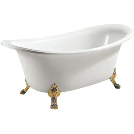 aea Freistehende Badewanne Oval 78 x 72 x 160 cm (1-tlg)